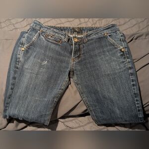 Classic Blue Denim Jeans By French Fry Size 44/8-10